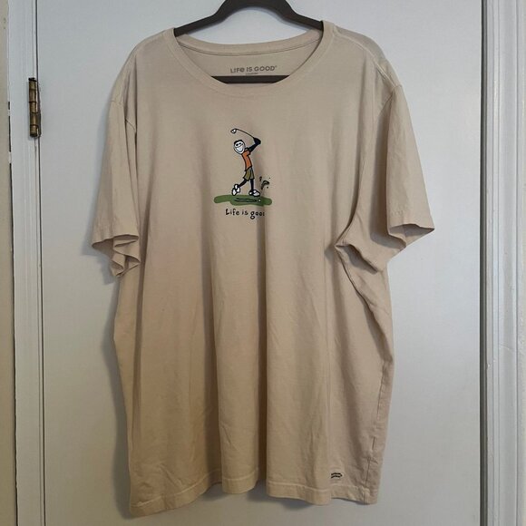Life Is Good Golf Graphic Tee Size XXL - Picture 2 of 6